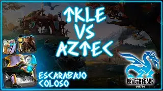 🛡️🏹⚔️ ESCARABAJO COLOSO - TKLE VS AZTEC - GREMIO DRAGONSGARD - ALBION ONLINE 🛡️🏹⚔️