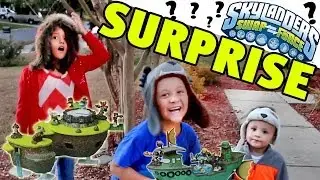 Игрушка-сюрприз Skylanders — FunPlay HideAway Skylands и корабль Флинна + ещё аксессуары Swap For...