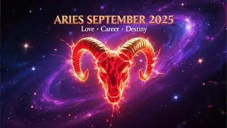 Aries September 2025 🌟 Big Shifts Ahead | Love, Career, Money & Destiny