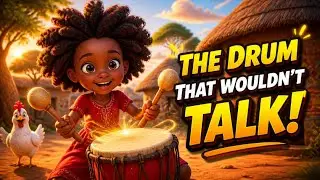 The Drum That Wouldn't Talk | African Wisdom  Folktale for kids