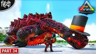 Boss Fight With Gnashor : Annunaki Genesis Mod : ARK - सबकी फाड के रख देंगे - Part 34 [ Hindi ]