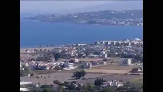 Urla iskele sahil kuş bakışı