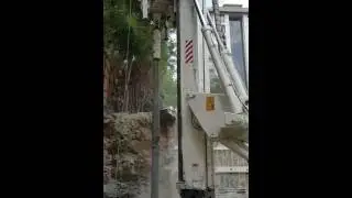 ZEMTEK zemin Soilmec r312 hd fore kazik ve mini kazik makinasi  30cm  capinda mini kazik  calismasi