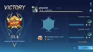 The first ranking fight after a long absence from MLBB