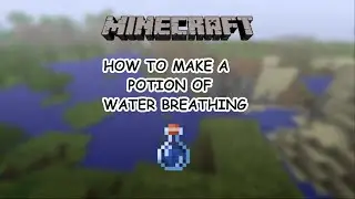 How To Make A Potion Of Water Breathing 8 Minutes in Minecraft 1.17.1