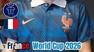 🇨🇵 Распаковка домашней футболки сборной Франции Nike на Чемпионат мира по футболу 2026 года [Kits...