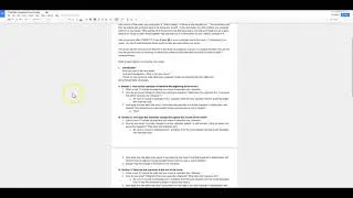Analysis Body Paragraphs