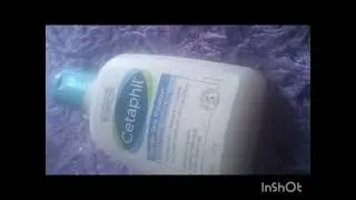 Cetaphil cleanser review #creamy texture#clears skin deeply gently suitable to all skin types