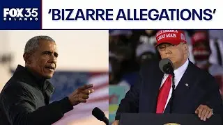 President Trump accuses Barack Obama of treason amid 2016 election allegations