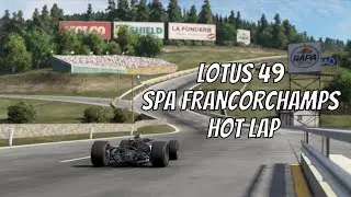 F1 Lotus 49 - Old Spa Francorchamps Hot Lap [Project Cars 2]