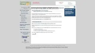 Добавление и удаление карт SmarTrip на CommuterDirect.com