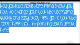 Youtube username customization