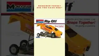 Monogram Rip Off Plymouth Duster Funny Car Scale Model Kit
