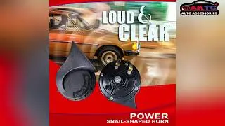 POWER Electric Car Horn | Premium High-Quality Vehicle Horn for Cars & Bikes #AKTC #autoaccessories