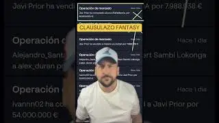 Clausulazo Fantasy #clausulazo #fantasy  #laligafantasy