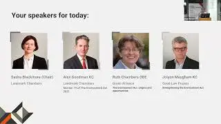 The Future of the Environment Act 2021 seminar