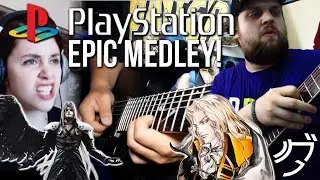 TOP 7 PSX VGM (vol 1) according to Dacian Grada (ft. Psamathes & PrjzCalavera) 【Metal Guitar Cover】