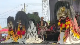 HEBAT!!! Rampak Barong Seni Barong SINGO LAWU pentas di Desa Nglebur 