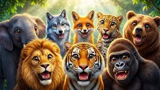 How The King Lion Saved Jungle from Demon ? Kids Horror Story | Kids Moral Story | Cartoon English |