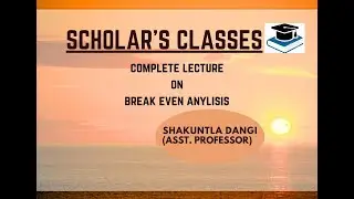 BREAK EVEN POINT ANALYSIS# UGC NET, SLET, BA, MA, BCOM, MCOM#MICRO ECONOMICS#BUSINESS ECO#
