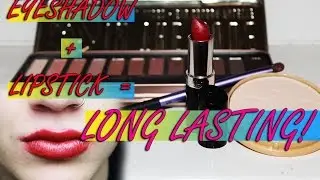♡Eyeshadow + Lipstick = Long Lasting! ♡