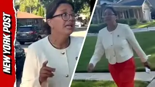 &lsquo;Take Off Your Masks!&rsquo; Democrat Illinois Senator Confronts Masked ICE Agents