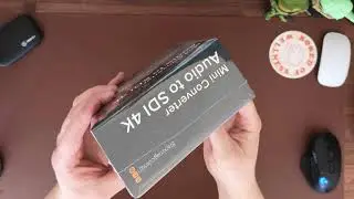 Unboxed: Blackmagic Audio to SDI 4K Mini converter