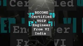 Certified VOIP Engineer  #vi #cisco #voip #networking