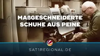 Seltener Beruf: Orthopädie-Schuhmacher aus Peine fertigt maßgeschneiderte Modelle