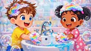 Scrub-A-Dub! 🧼 Wash Your Hands Song for Kids | Fun Hygiene Song | Kids Animation