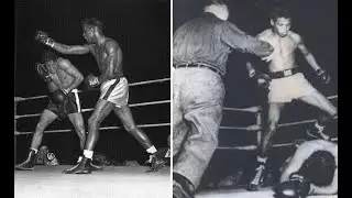 Sugar Ray Robinson vs  Bernard Docusen (Highlights)