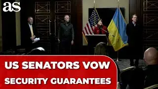 Group of US SENATORS vow SECURITY GUARANTEES, Ukraine's involvement in talks