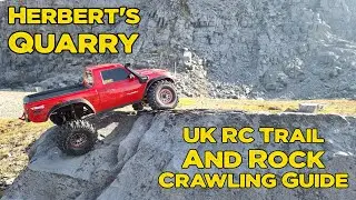 RC Rock Crawling and Trail Guide  - Herbert's Quarry, Wales, UK!