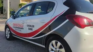 Önce Paralel Park 2.Güzergah Afyonkarahisar B Direksiyon eğitim ve Sınavı