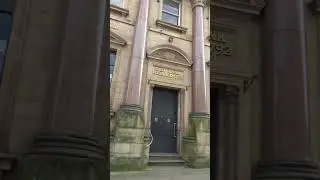 Rotherham town centre High st bank first out of London built for the walker family who built cannons