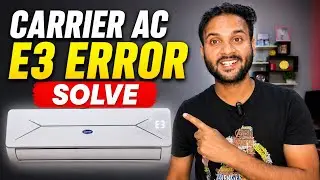 Carrier split Ac E3 Error code | Carrier Ac me E3 kyon ata hai 