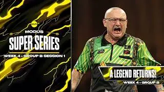 Darren Webster Makes His RETURN!🎯🤩 | Darts Highlights | Week 4 Group B Session 1