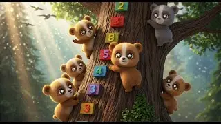 Counting Bears on the Climbing Tree | Educational and Kids Songs