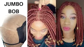 How to make a jumbo bob braided wig, with no closure.