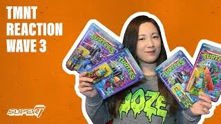 Teenage Mutant Ninja Turtles ReAction Figures Wave 3 by Super7!
