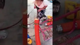GENIUS TRICK! Heating Plastic Hose for Perfect Fittings in 60 Seconds 🔥 #shorts #hacks #diy #tools