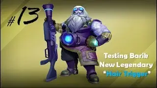 Paladins OB Patch 64 PTS - Testing Barik  New Legendary &ldquo;Hair Trigger&rdquo;