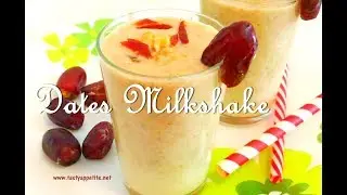 Dates Milkshake Recipe | Weight Loss | Protein Rich | Homemade Dates Milkshake | Healthy Drink