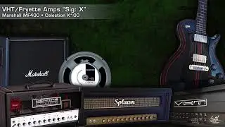 3 Amps, 1 Cab (Henning Bottle Rocket, Splawn Quick Rod, VHT/Fryette Sig: X)