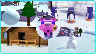Multiplayer Frozen Hide and Seek Super Bear Adventure Gameplay Walkthrough