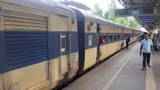 Vasai road railway station train arrival and departure with announcement| JC junction