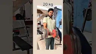 one hand Wight beycep 💪 #viral #puranyt #fitness #trending #gym #reels #shorts #challenge #gyms