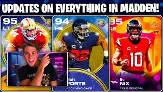 UPDATES ON EVERYTHING IN MADDEN 26! CAMPUS HEROES PLAYOFF CARDS ARE COMING, LEGENDS + MORE!
