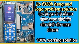 jio f320 mic jumper||5 pin mic to 2 pin jumper||jio f320b mic aur hang and logo problem solution ✅✅💯