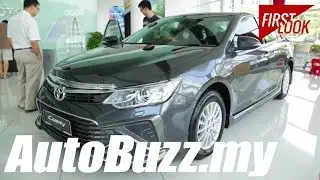 2015 Toyota Camry 2.5 Hybrid and 2.0G First Look - AutoBuzz.my